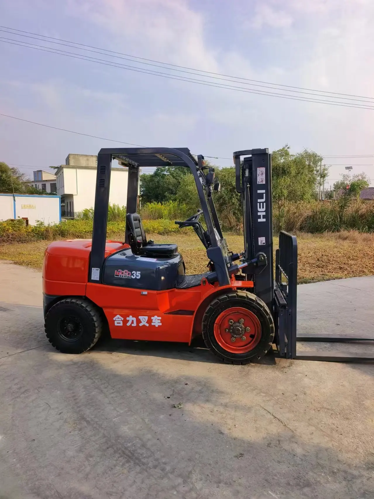 heli china Professional Manufacturer Electric Forklift 3.5 Ton 1 Ton 2 Ton 3 Ton 4 Ton Portable Forklift Electric