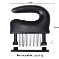 Инжектор мясового соуса из нержавеющей стали для маринада и мяса