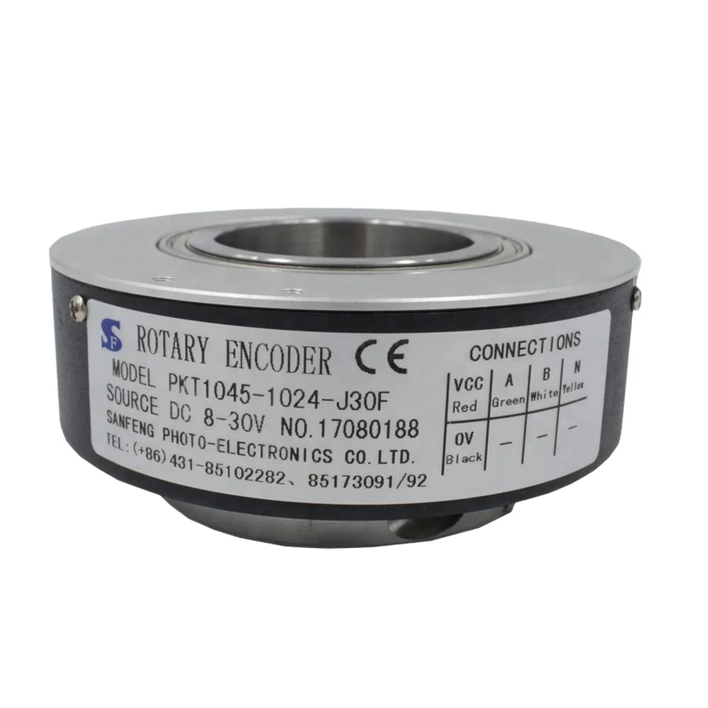 PK1045-1024 45mm Hollow Shaft Elevator Speed Sensor Encoder Indicator For Elevator And Escalator