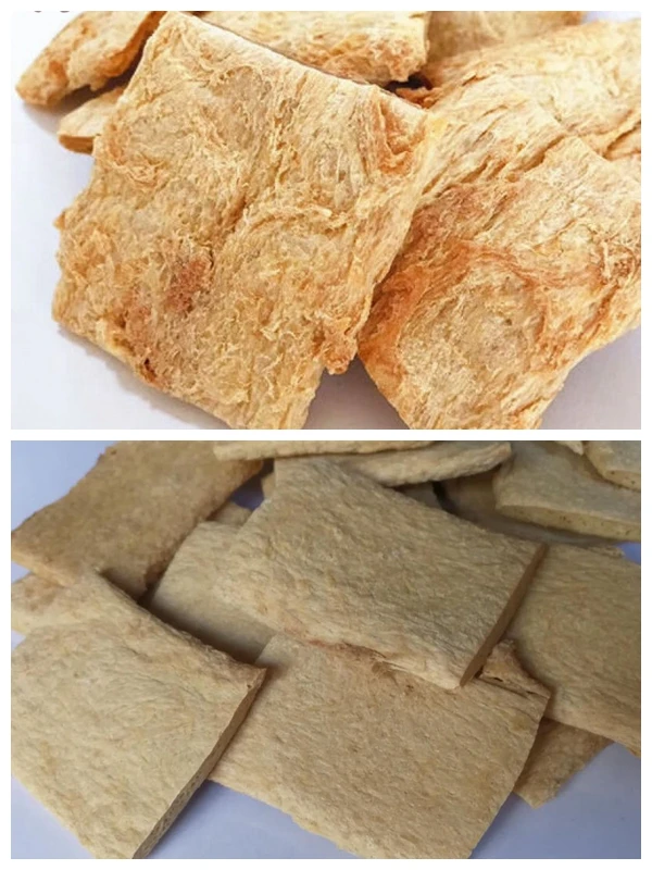 Ce Certificate Artificial Meat Equipment Tvp/tsp Soya Bean Protein Chunks Making Machine