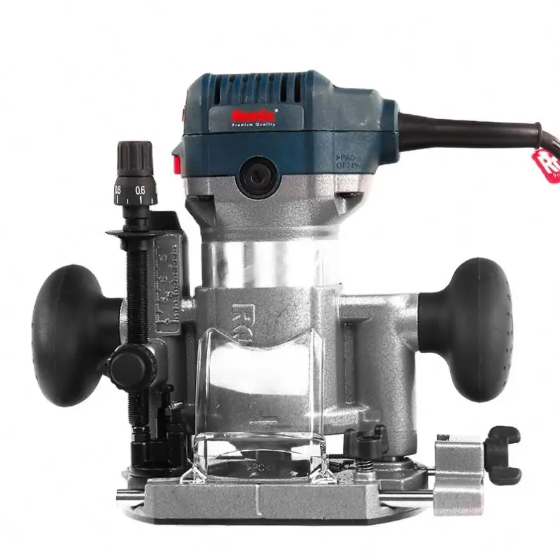 Ronix 7108 Woodworking Router Handheld Palm Router For Beginners Powerful 33000r/Min No-Load Speed Router Trimmer