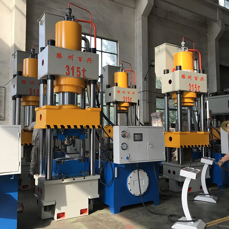 small Metallurgy hydraulic press and mould four-column hydrau Manhole Cover Hydraulic Press
