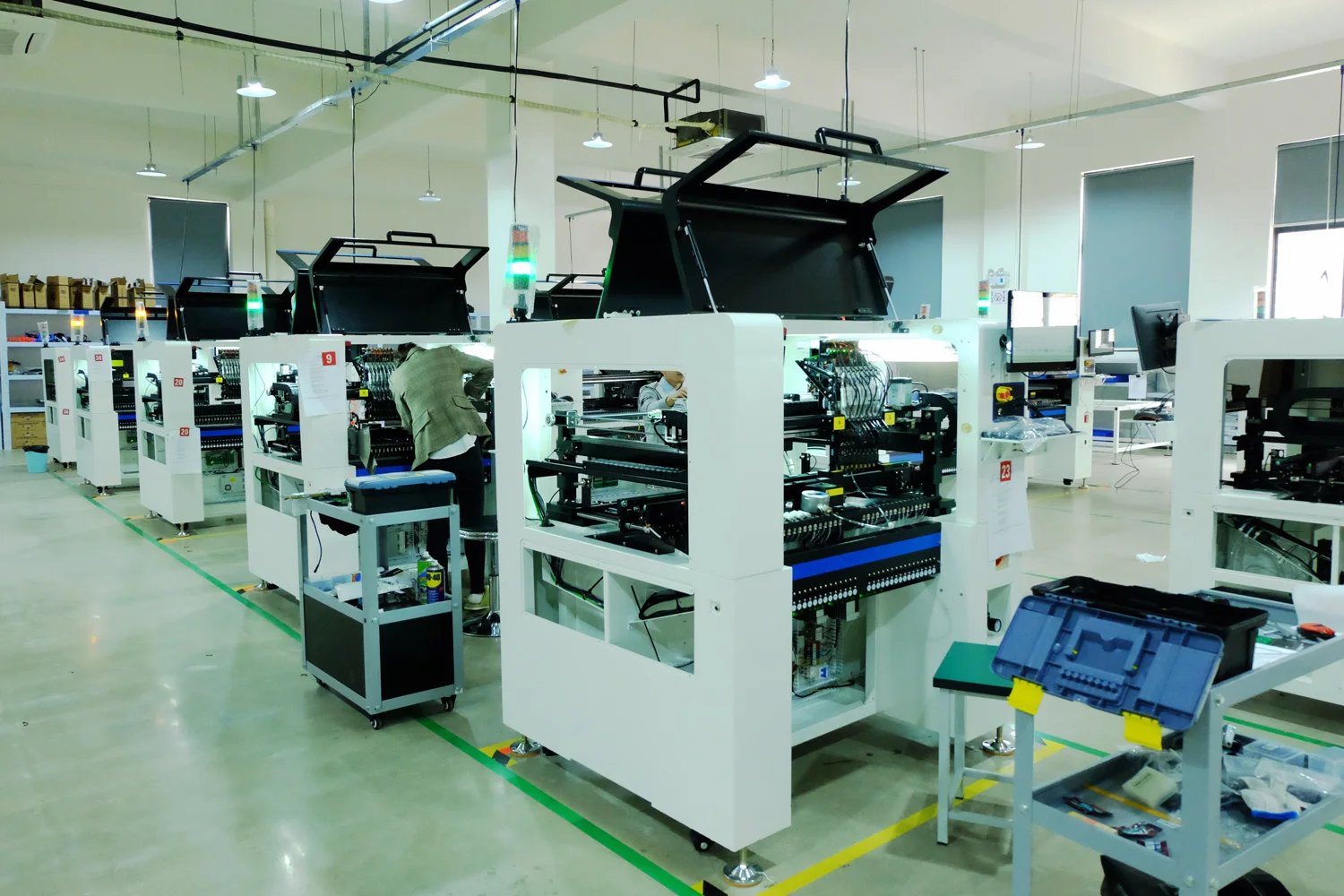 NeoDen 3V desktop smt pick and place mini machine with two smd components mounting head two HD CCD cameras