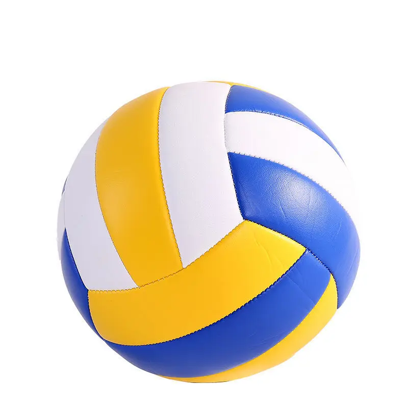 Free Sample OEM Volley ball pvc volleyball Official Size 5 Customized Beach Volleyball ball PVC PU Leather Laminated Volleyball