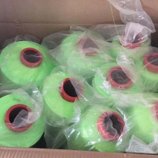 polyester yarn DTY B grade 75-600D color yarn