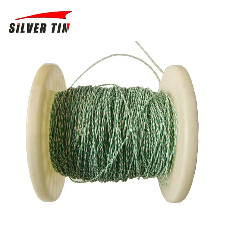 Type K Wire Thermocouple Green white color PTFE/silicone  Twisted Pair Extension Wire