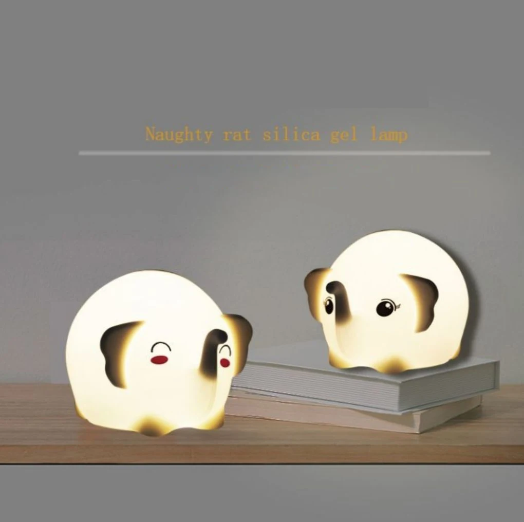 Hot Sales Silicone Lamp Lighting Animal LED Children Elephant Silicone Lamp Baby Night Light