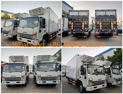 Лучшие продажи JAC Diesel 4T Thermo King 5t холодильник охлаждение 10 тонн рефрижератор фургон грузовик