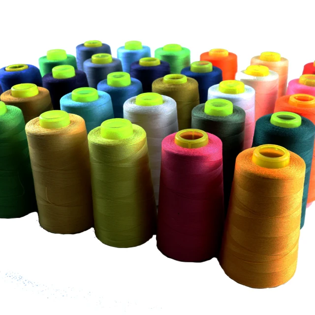 40/2 5000yard Polyester Sewing Thread For Trousers