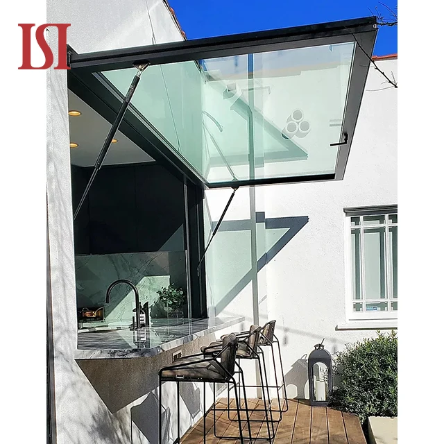 Roof Window Soundproof Hurricane Impact Waterproof Aluminium Tempered Glass Sun Roof  Windows  Awning Skylight Window