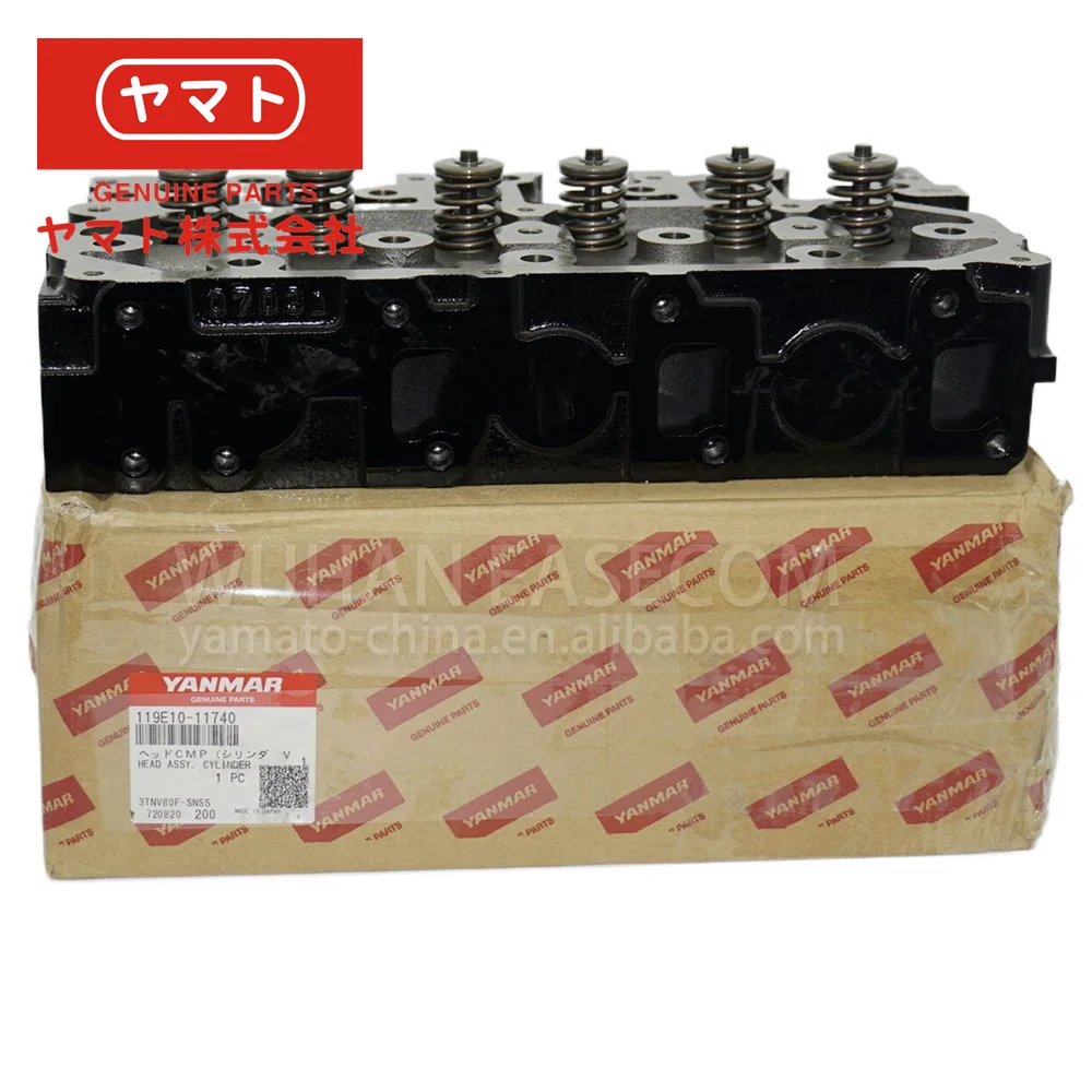 119E10-11740 3TNV80F For Cylinder Head Yanmar For Yanmar 3TNV80F Engine Cylinder Head For Yanmar Cylinder Head