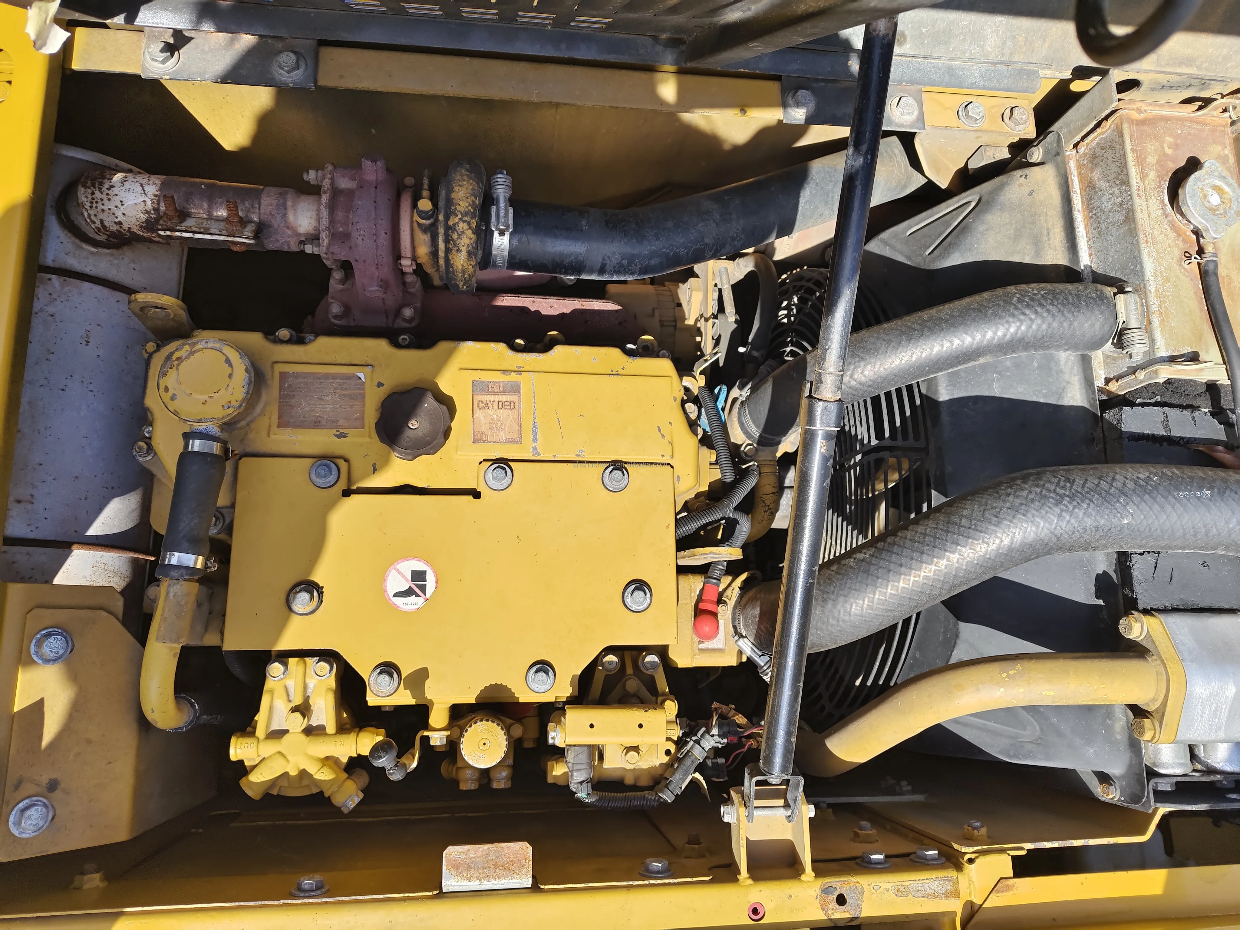 2022 б/у гусеничный экскаватор CAT312D2 Подержанные экскаваторы CAT 312 312D2 GC 12 тонн