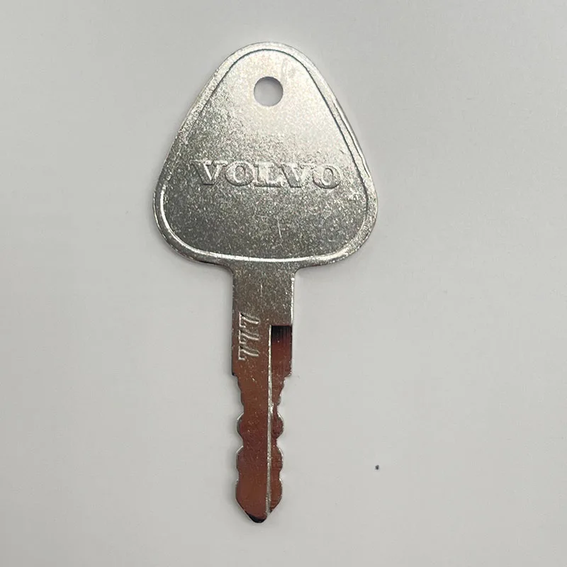 Volvo Old B-series Excavator Key Number 777 Door Opening and Locking, Ignition and Start Switch Key