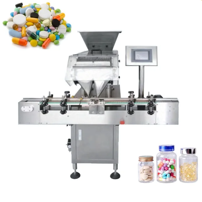 fully automatic gummy candy soft capsule tablet capsule counting machine  for tablet capsule counter machine