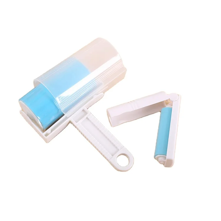 Reusable Sticky Picker Cleaner Set, Washable Travel Lint Roller, Pet Hair Lint Remover Hand Brush for Clothing and Fabrics