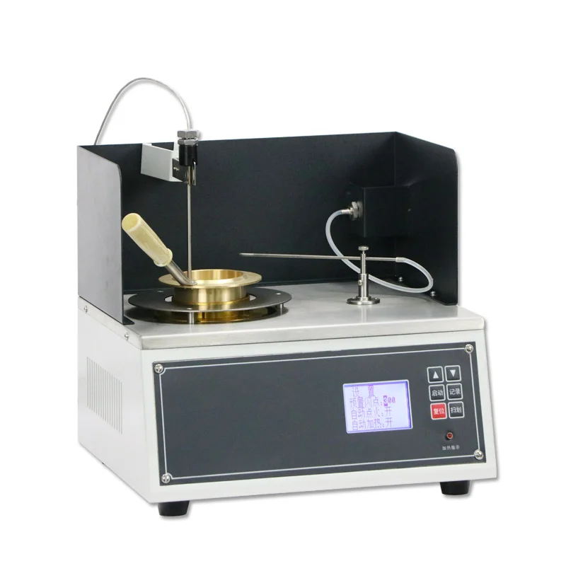 Cleveland Open Cup Measuring Flash Point Instrument for Lubricating Oil