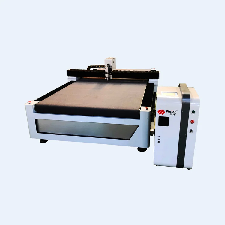 Weier 2025 Automatic CNC Car Mat Oscillating Tool Knife Cutter Carpet Cut Cutting Machine for PVC