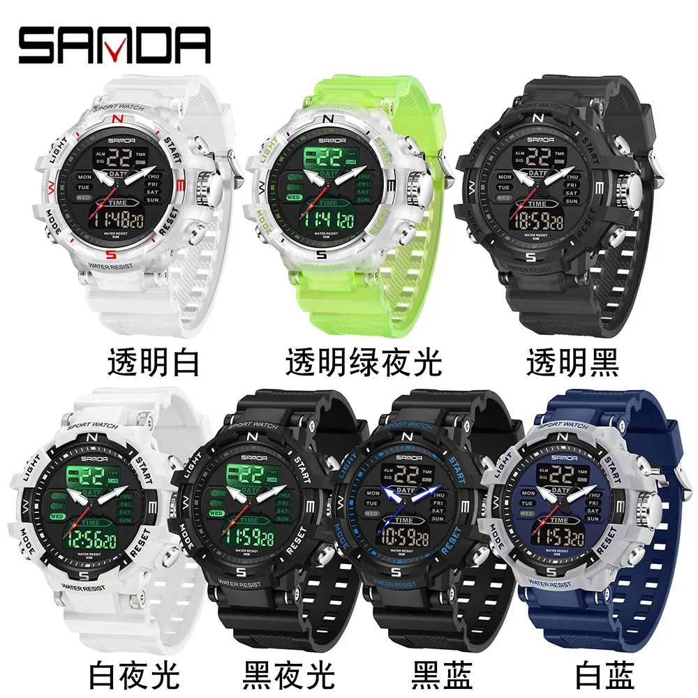 Electronic Watches for Men G-Style Military Men Digital Shock Sports Watches Waterproof Wristwatch Mens 2024