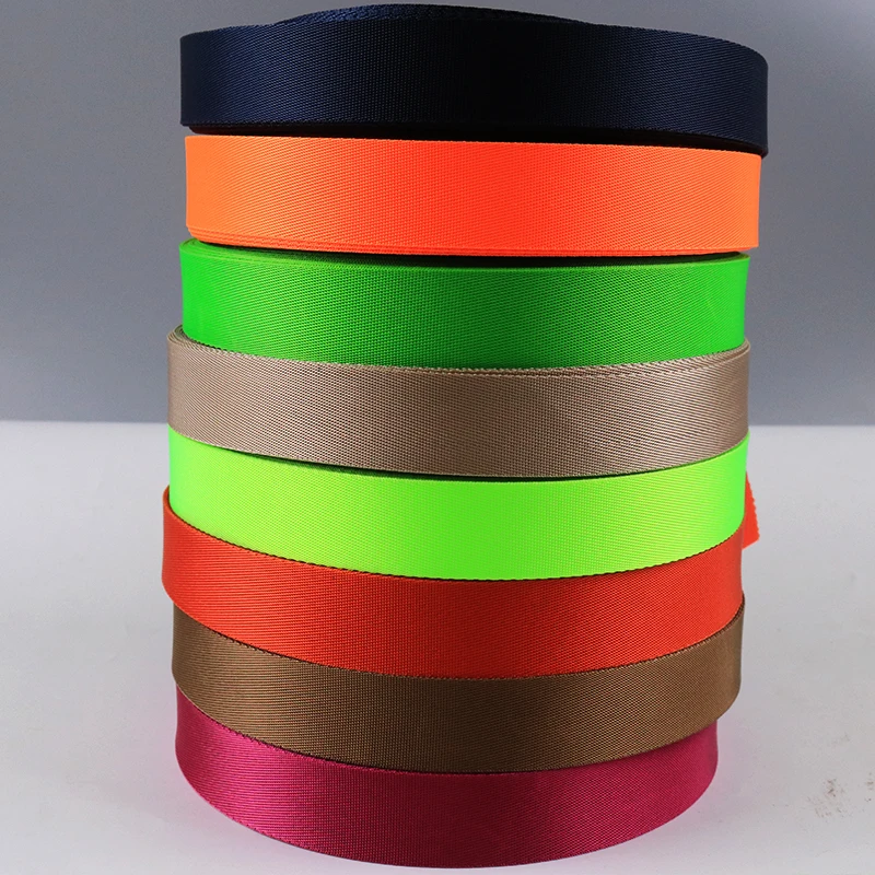 20mm  25mm 30mm 38mm 50mm Polyester Webbing   Printed Nylon Webbing Strap PP Webbing Tape for bag strap