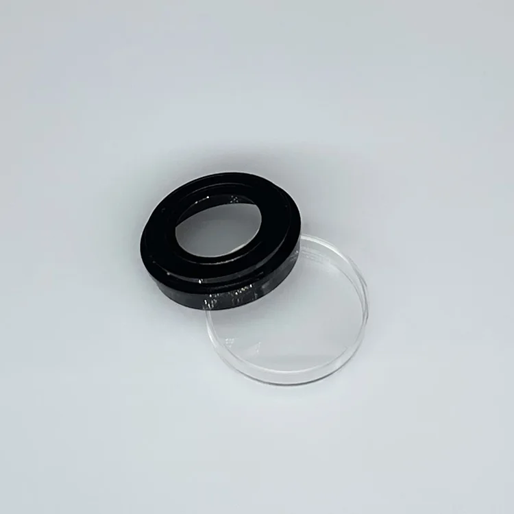 Laboratory 35mm Glass Bottom black sterile Cell Culture Dish for Confocal Microscope Cell Observation