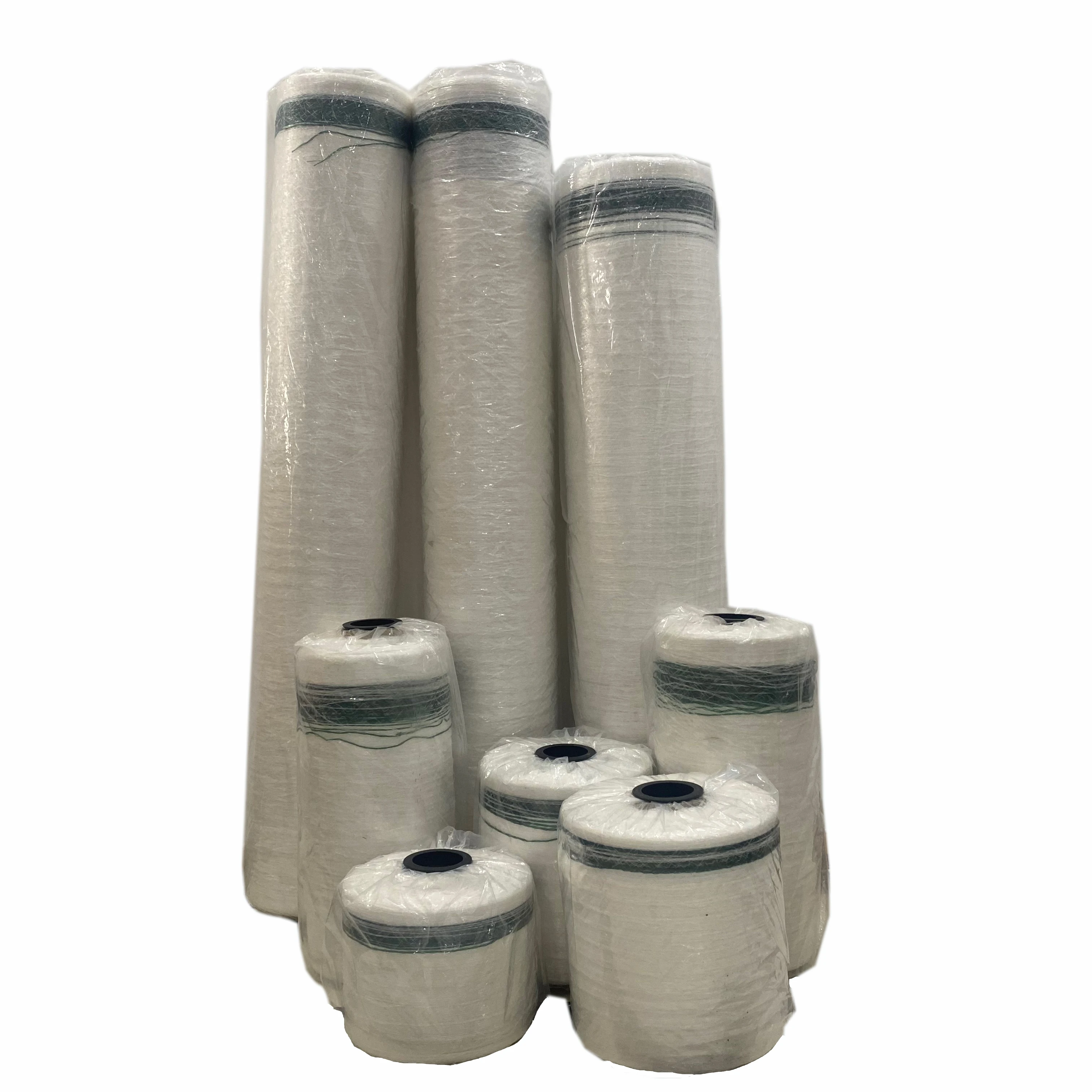 Customizable Strapping Grass Network Biodegradable Bale Wrap Net Firewood Pallet Netting