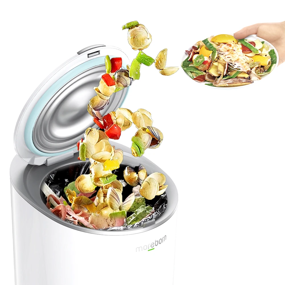 Smart Kitchen Composter Food Waste Composting Machine Compact Household Food Composter for Garden