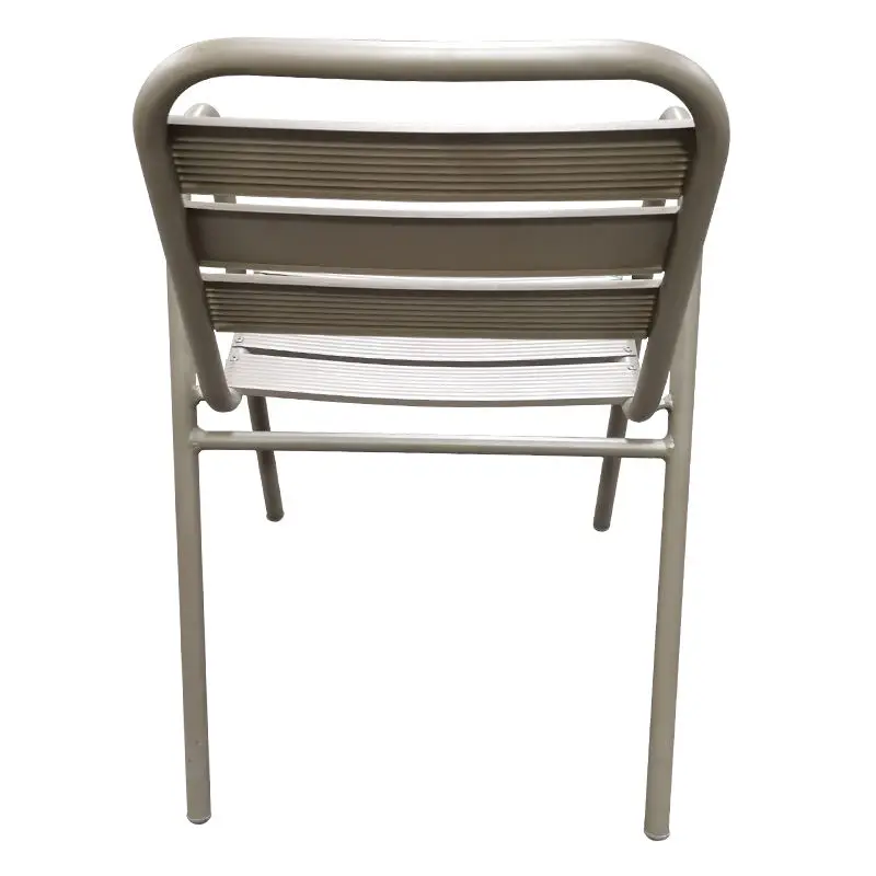 Active Demand Outdoor Garden Modern Airport Cafe Aluminum Frame Leisure Backrest Chairs