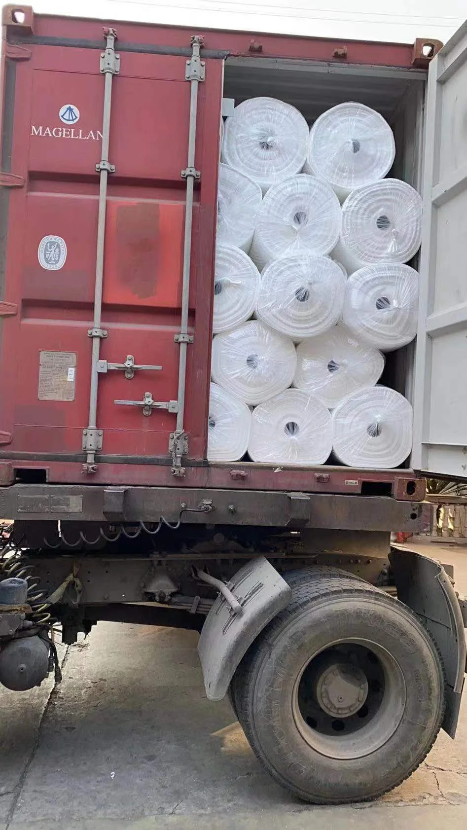 Polypropylene 50cm*40m*4mm Industry Oil Fuel Absorbent Rolls