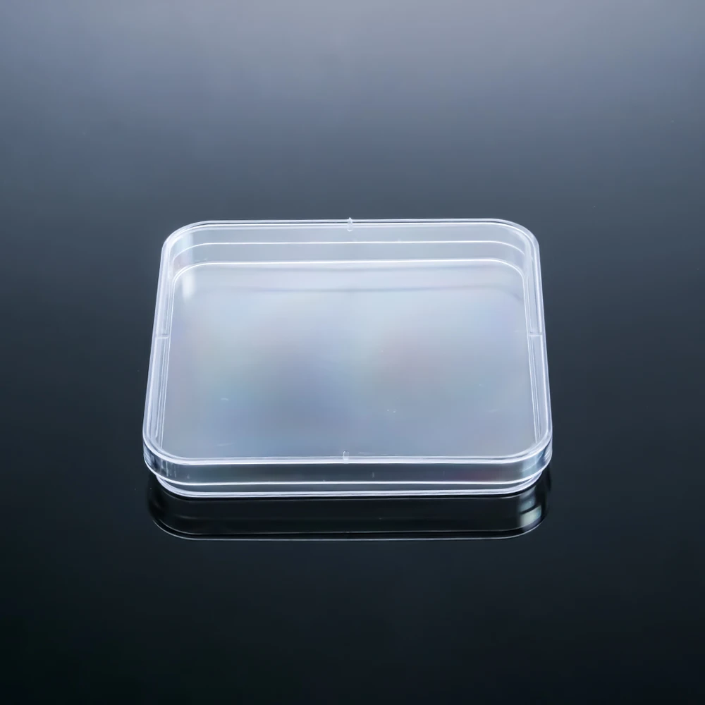 120mm Petri Culture Dish Disposable Square Shape Petri Dish Contact Plates Square Dishes