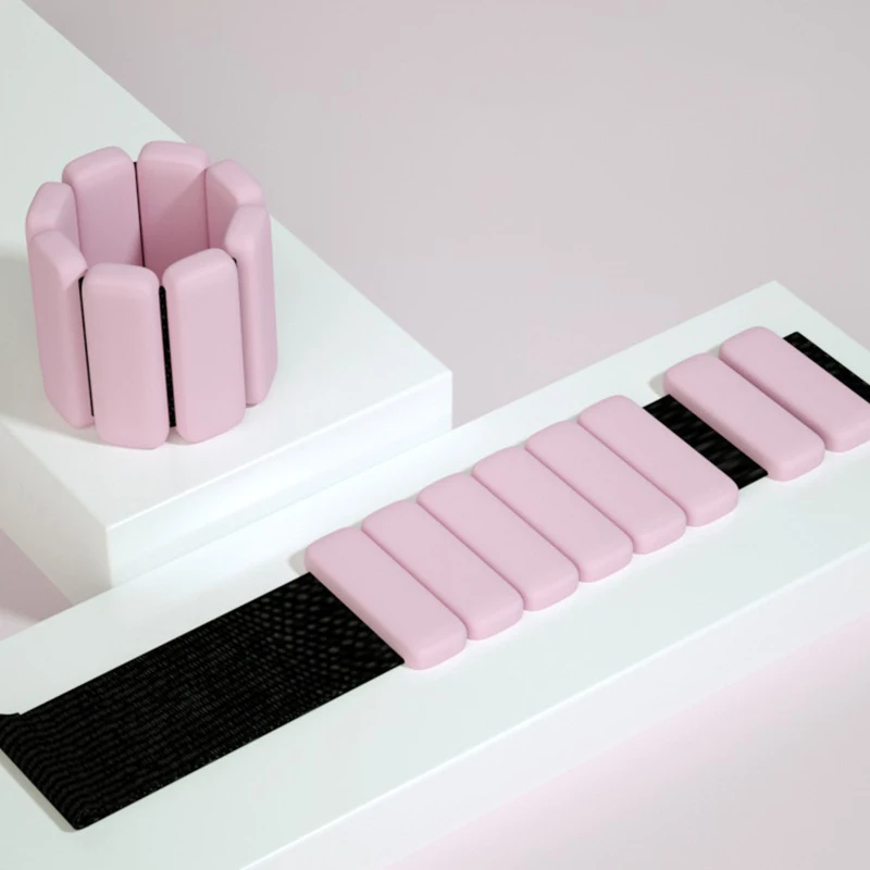 Factory Supply heavy Ajustable Gym Fitness Silicone Ankle Leg Energy Bangles Wrist Weights Bracelet