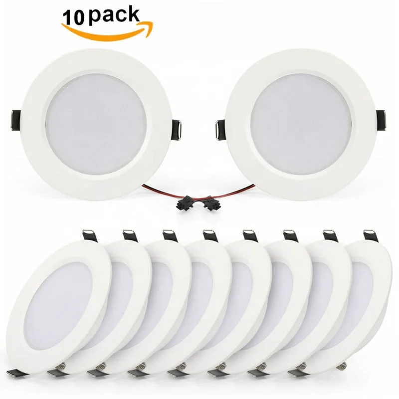 Ultra thin design 3W 6w 9w 12w 15w18w LED ceiling recessed slim round panel light