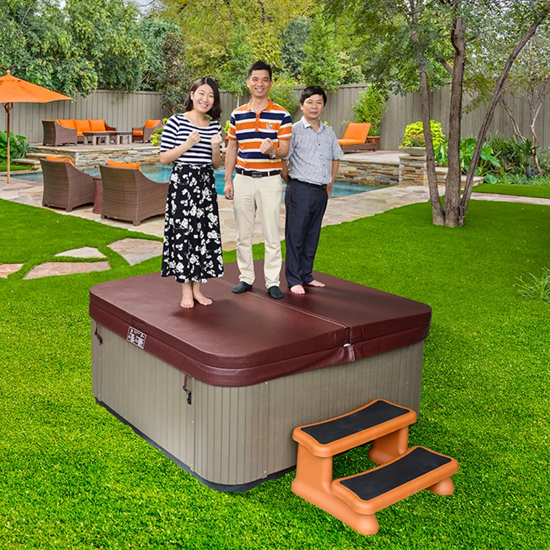 Advantage outdoor strong andas cover Europe style hot tubs cover