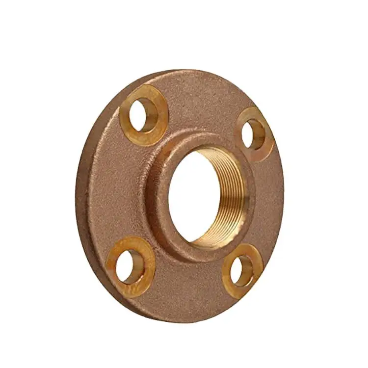 Densen customized Copper Brass  forging industry flange parts