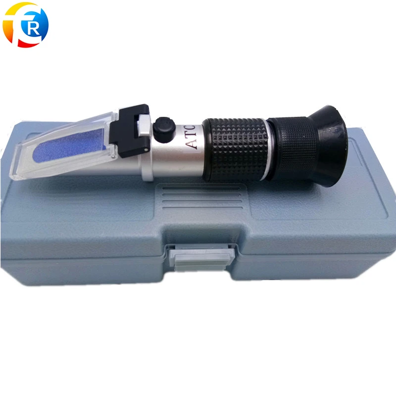Hand Held Tester Tool 4 In 1 Engine Fluid Glycol Antifreeze Freezing Point Car Battery Refractometer Pure Aluminium Styles