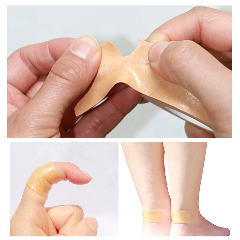 Лента Macure многофункциональная в блистере для удлинения ресниц, уход за ногами, Водонепроницаемая спортивная лента из пеноматериала для защиты от трения, высоких каблуков