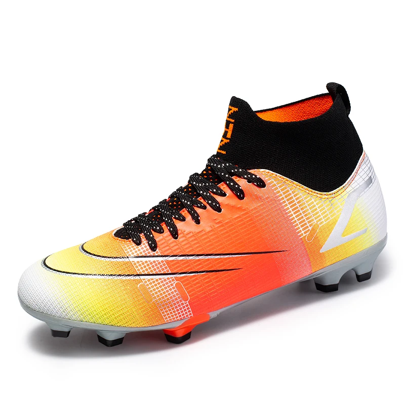 Hot-selling high-quality football shoes men and women adult youth high-top football boots cleat shoes special training shoes