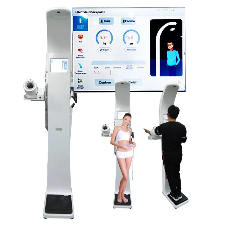 Sonka Горячая продажа профессиональный рост и вес измерения всего тела анализатор здоровья весы