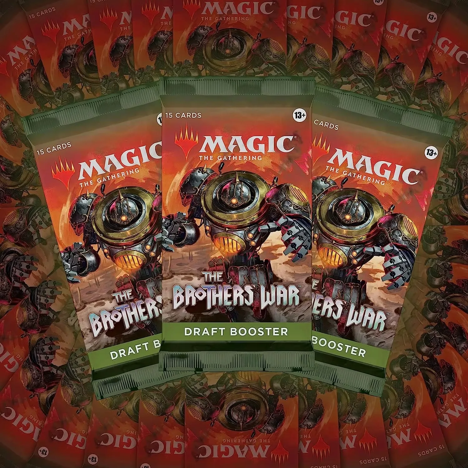 Wholesale Original Playing Card The Gathering The Brothers War Draft Booster Box | 36 Packs (540 Playing Cards)