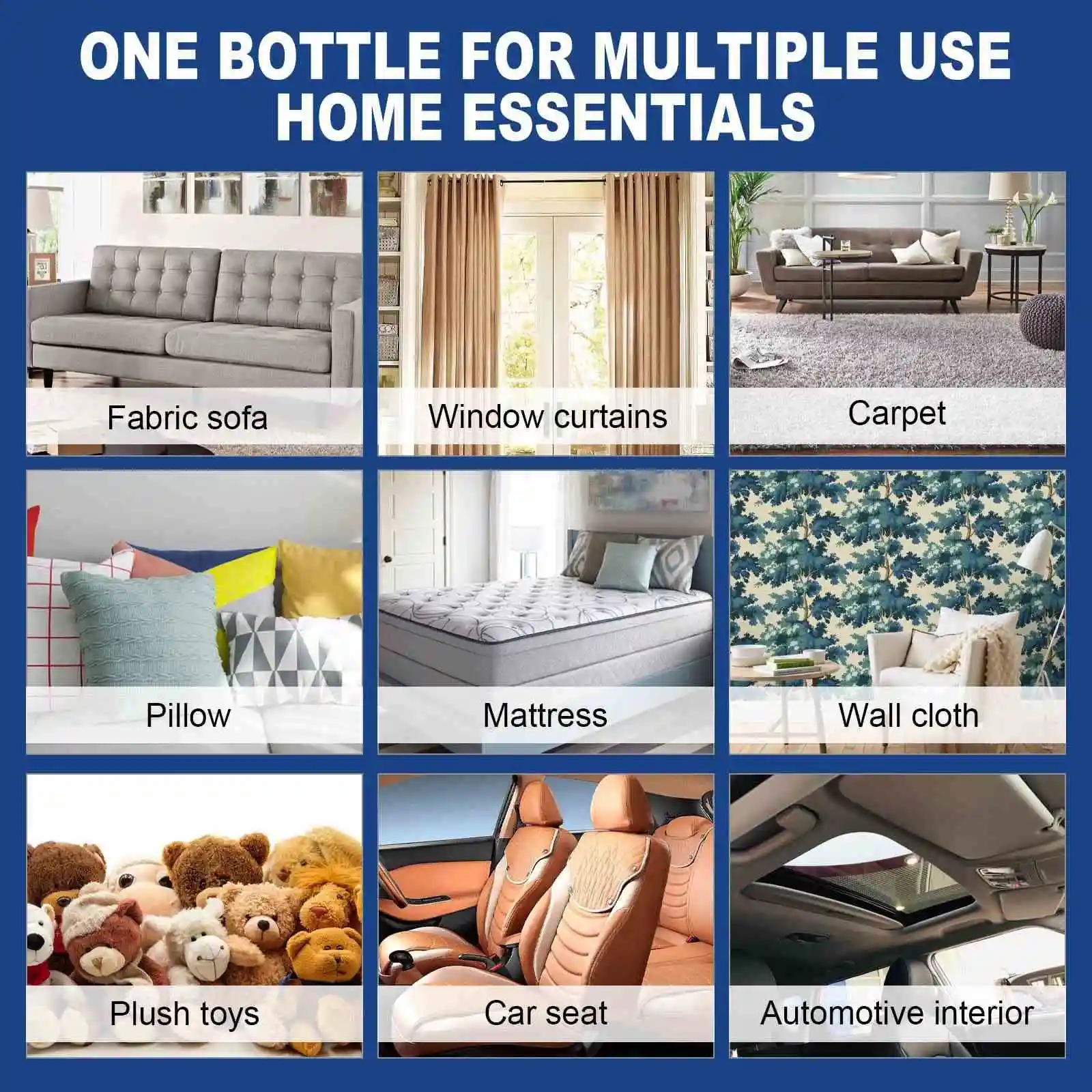 Custom Down Jacket Coat Clothing Dry Cleaning Foam Agents Carpet Curtain Water Free Liquid Cleaning Agent