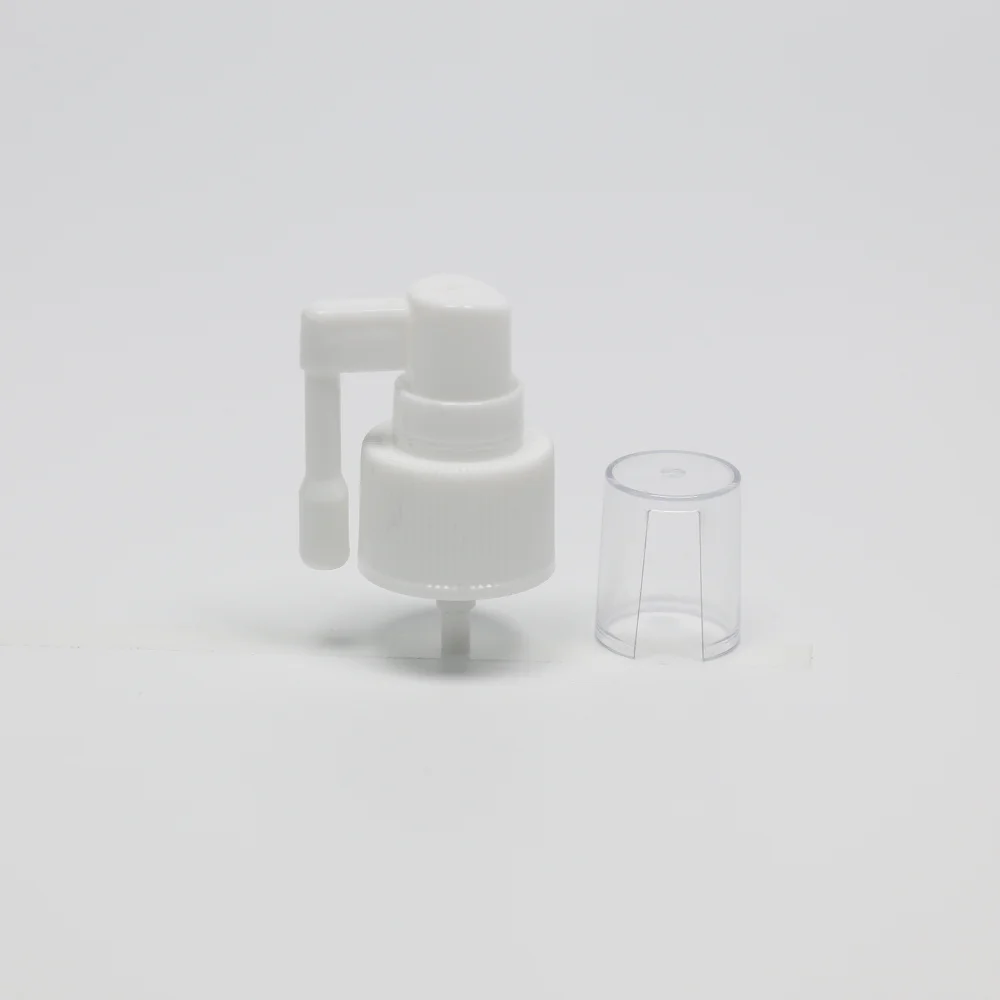 Plastic Pharmaceutical PP Medical Throat Spray Mist Oral Sprayer for Nose Long Nozzle