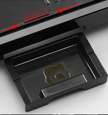 2 в 1 Электрический гриль барбекю и гриль с термостатом