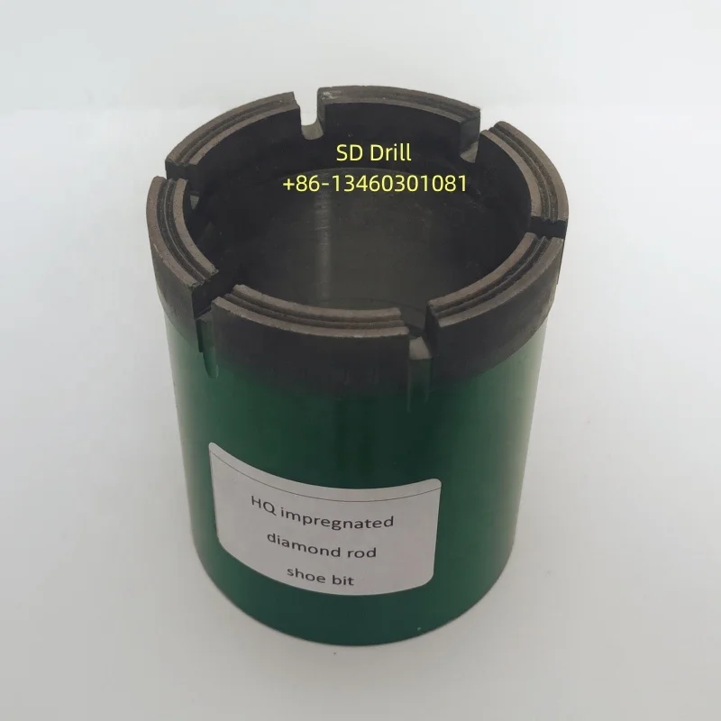 NQ size diamond core bits NQ rod shoe bits