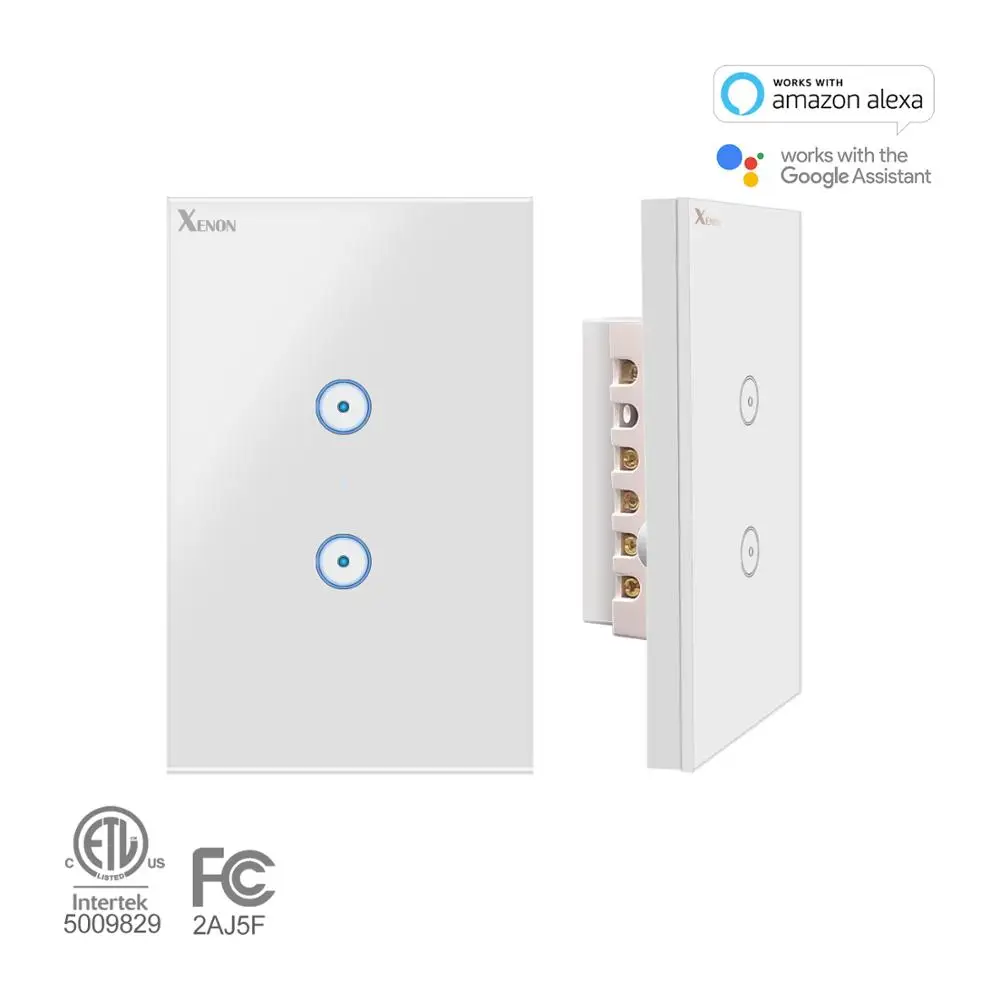  Ксеноновая лампа сенсорный экран настенный Электрический переключатель Wi-Fi система сигнализации умный дом 4 кнопочный пульт дистанционного управления
