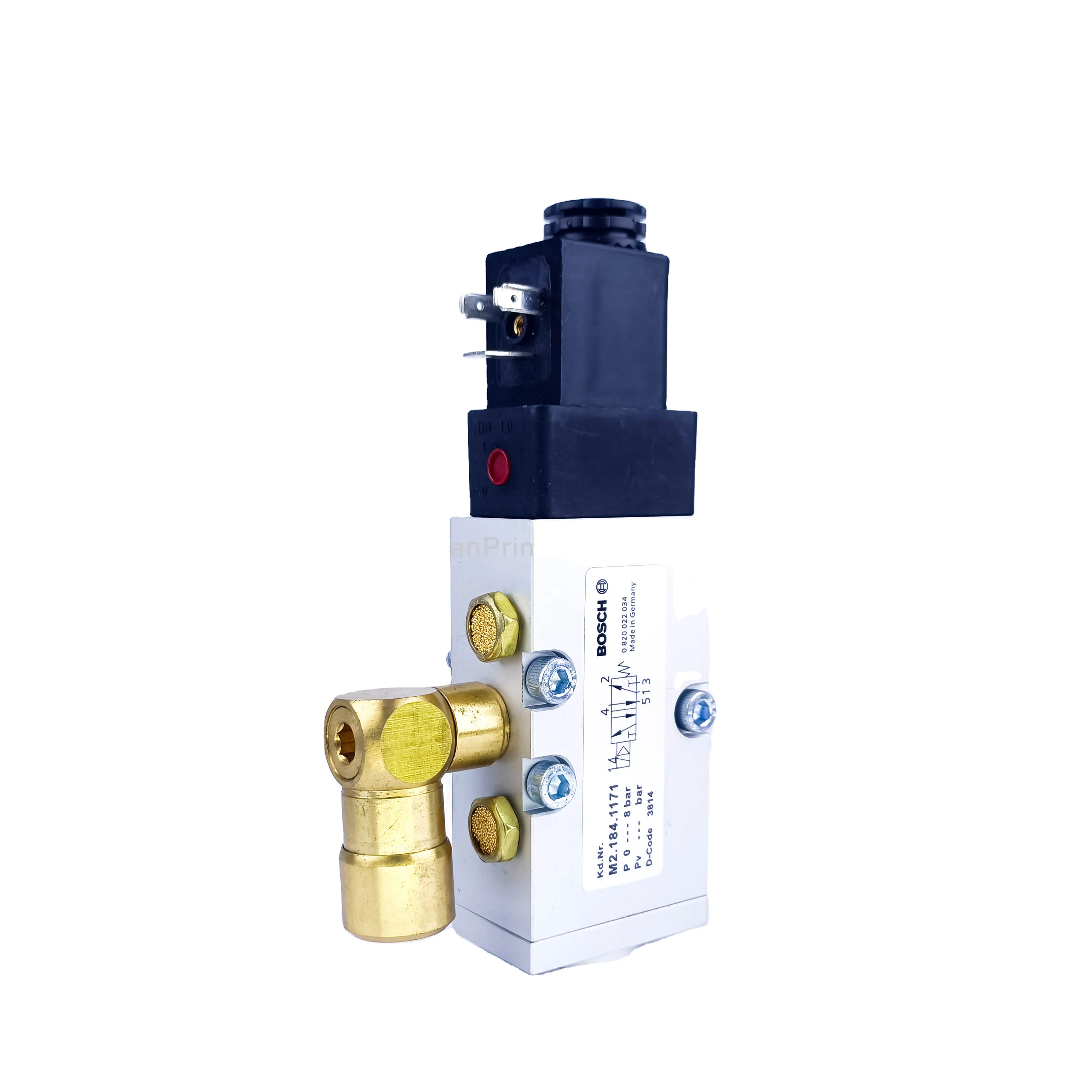 Best Quality M2.184.1171 Solenoid Valve For Heidelberg Printer SM74  CD102 New Printing Machinery Spare Parts Offset Press Parts