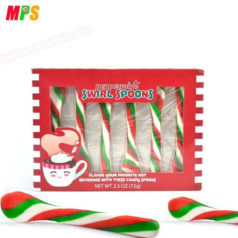 Вихревые ложки с перечной мятой | Вкус ваших любимых горячих напитков с этими ложками для конфет