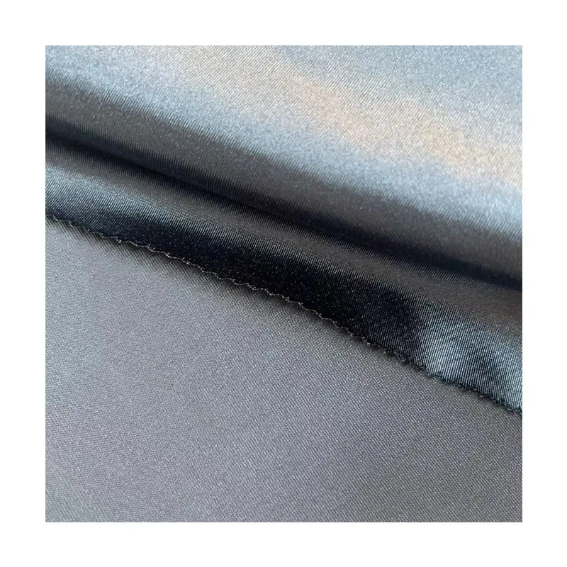 93% ткань Siyuanda 7% ploy span удобная из серебристого металлического материала нейлоновая легкая для платья джинсов