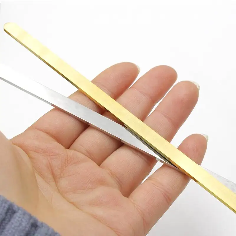 Wenfanqi Fashion DIY Skinny Bangle Straight Stainless Steel bangle blanks