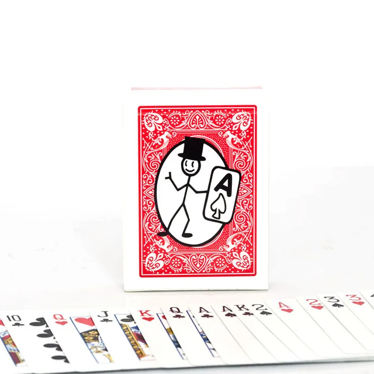 Cheaper Magic Sprite Playing Card Tricks Cartoon Deck Printing Poker Magic Custom Pvc Paper Plastic Playing Cards