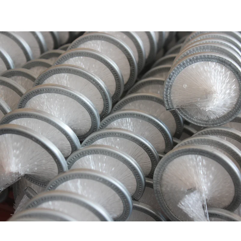 Inside coil Wire spiral brush cylinder cleaning brush for ss wire