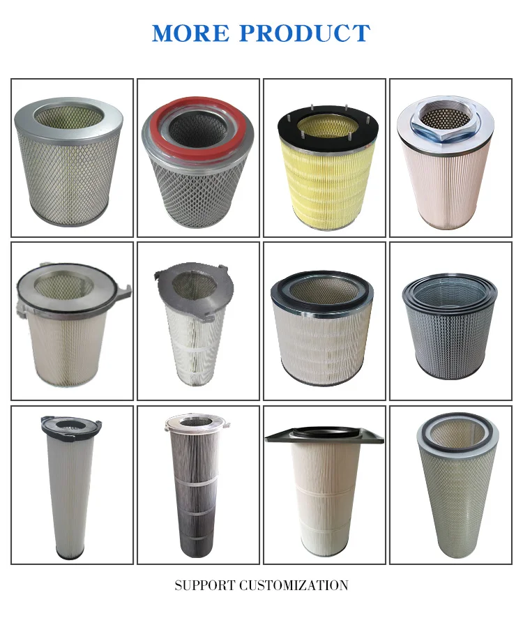 New Condition Air Dust Collector Filter Cartridge for Home Farms Retail Restaurants Manufacturing Plants
